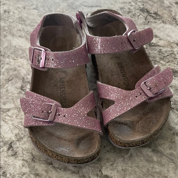 Birkenstock Other - Size 31 Kids Pink Glitter Birkenstock